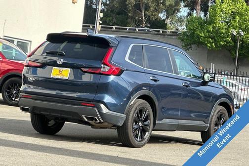 Canyon River Blue Metallic 2024 Honda CR-V Hybrid Sport Touring AWD