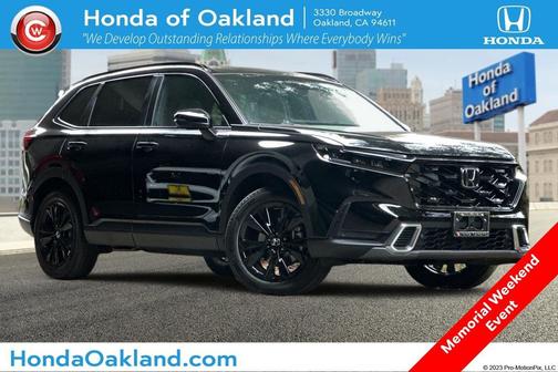 Crystal Black Pearl 2026 Honda CR-V Hybrid Sport Touring AWD