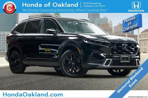 Crystal Black Pearl 2026 Honda CR-V Hybrid Sport Touring AWD