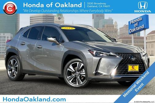 Atomic Silver 2019 Lexus UX 200 Base