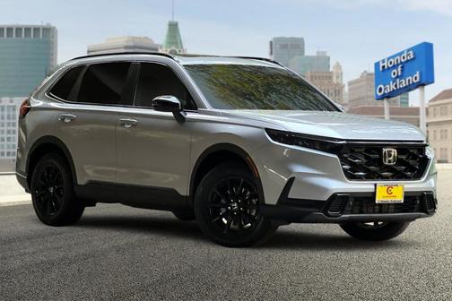 Solar Silver Metallic 2026 Honda CR-V Hybrid Sport-L AWD