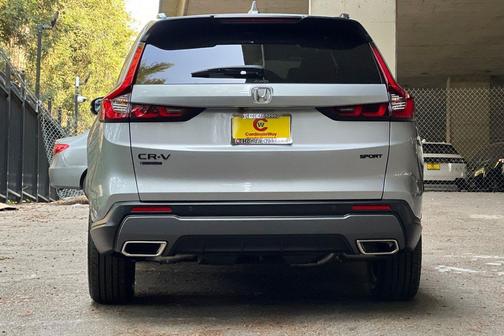Solar Silver Metallic 2026 Honda CR-V Hybrid Sport-L AWD