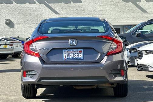 Modern Steel Metallic 2016 Honda Civic EX