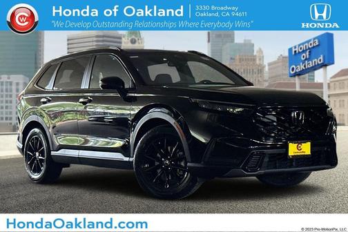 Crystal Black Pearl 2026 Honda CR-V Hybrid Sport FWD