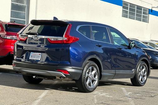 Obsidian Blue Pearl 2017 Honda CR-V EX-L