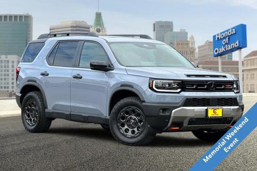 Gray 2026 Honda Passport AWD TrailSport Blackout
