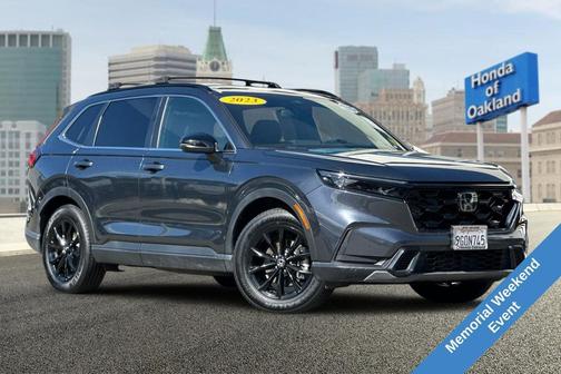 Meteorite Gray Metallic 2023 Honda CR-V Hybrid Sport FWD