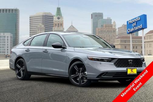 Urban Gray Pearl 2026 Honda Accord Hybrid Sport-L