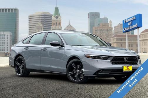 Urban Gray Pearl 2026 Honda Accord Hybrid Sport-L