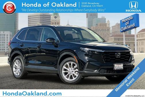 Crystal Black Pearl 2023 Honda CR-V EX