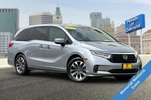 Lunar Silver Metallic 2024 Honda Odyssey EX-L
