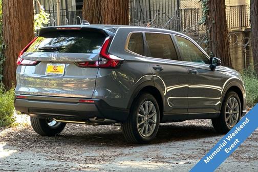 Gray 2026 Honda CR-V EX AWD