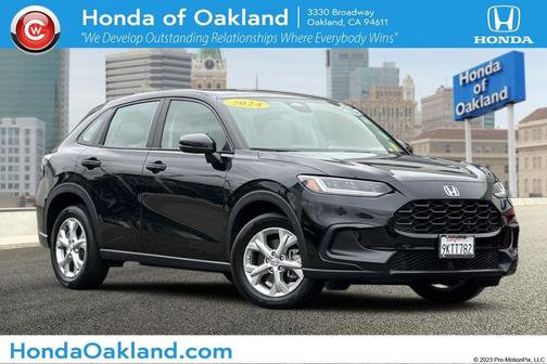 Crystal Black Pearl 2024 Honda HR-V LX