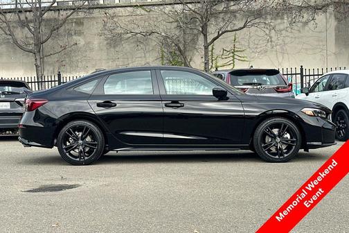 Crystal Black Pearl 2026 Honda Civic Si Base