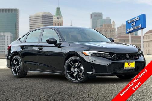 Crystal Black Pearl 2026 Honda Civic Si Base