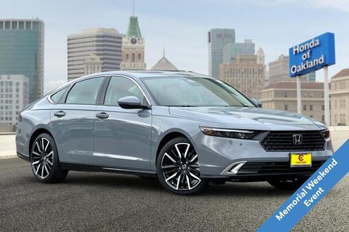 Gray 2026 Honda Accord Hybrid Touring