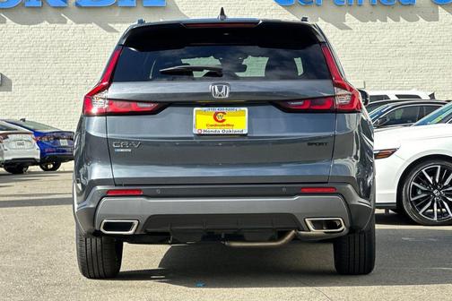 Meteorite Gray Metallic 2025 Honda CR-V Hybrid Sport FWD