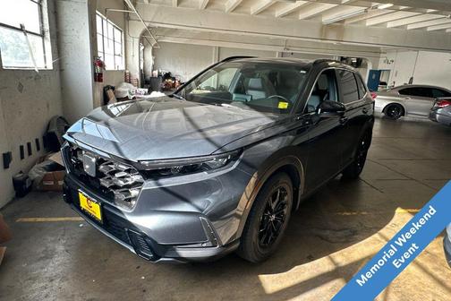 Meteorite Gray Metallic 2025 Honda CR-V Hybrid Sport FWD