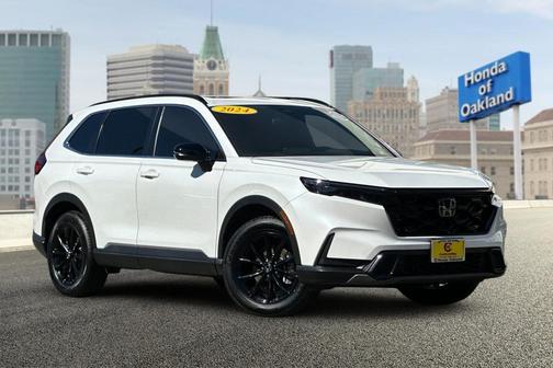 Platinum White Pearl 2024 Honda CR-V Hybrid Sport AWD