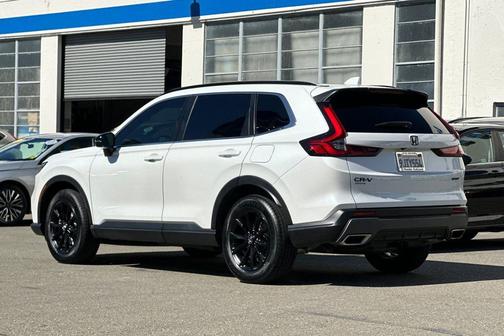 Platinum White Pearl 2024 Honda CR-V Hybrid Sport AWD