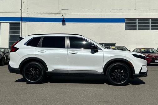Platinum White Pearl 2024 Honda CR-V Hybrid Sport AWD