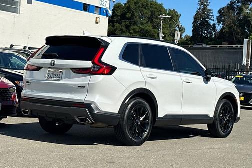 Platinum White Pearl 2024 Honda CR-V Hybrid Sport AWD