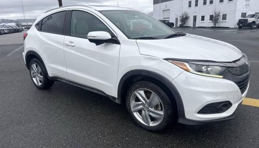 Platinum White Pearl 2019 Honda HR-V EX