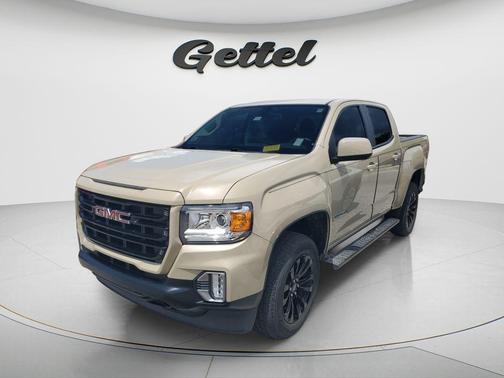 Desert Sand Metallic 2022 GMC Canyon Elevation