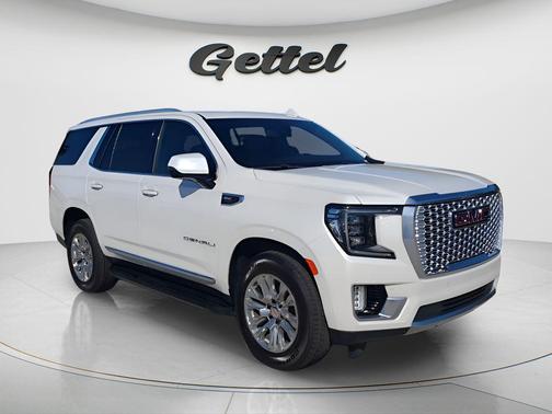 White Frost Tricoat 2022 GMC Yukon Denali