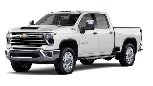 Summit White 2026 Chevrolet Silverado 2500 LTZ