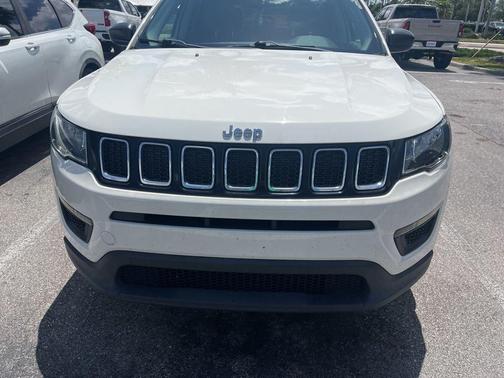 White Clearcoat 2020 Jeep Compass Sport