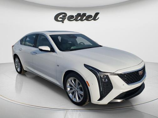 Summit White 2025 Cadillac CT5 Premium Luxury