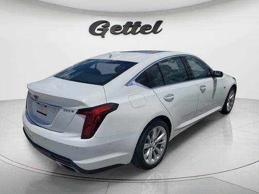 Summit White 2025 Cadillac CT5 Premium Luxury