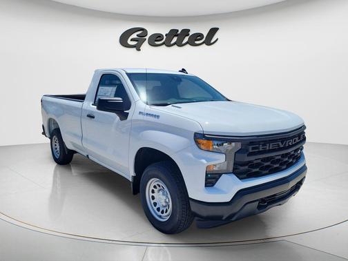 Summit White 2026 Chevrolet Silverado 1500 WT