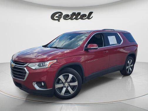 Cajun Red Tintcoat 2018 Chevrolet Traverse LT Leather