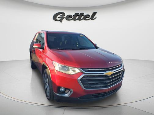 Cajun Red Tintcoat 2018 Chevrolet Traverse LT Leather