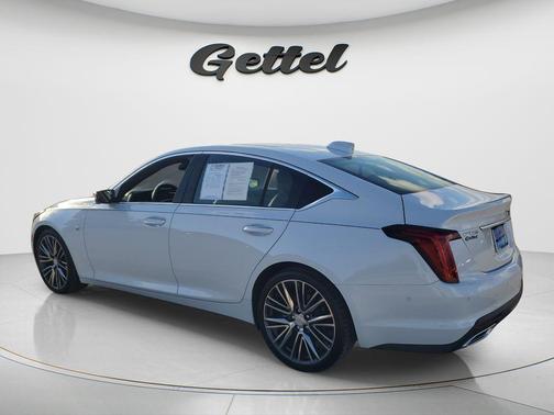 Vibrant White Tricoat 2026 Cadillac CT5 Premium Luxury