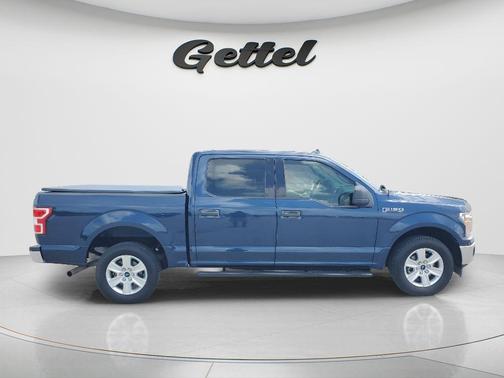 Blue 2020 Ford F-150 XLT