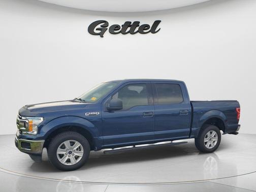 Blue 2020 Ford F-150 XLT