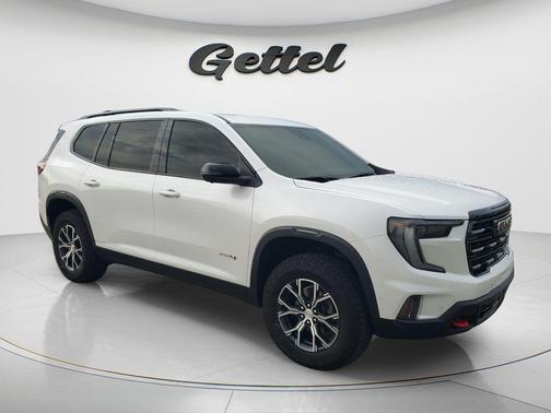 White Frost Tricoat 2025 GMC Acadia AWD AT4