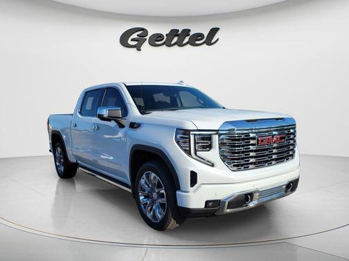 Glacier White Tricoat 2026 GMC Sierra 1500 Denali
