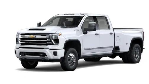 Polar White Tricoat 2026 Chevrolet Silverado 3500 High Country