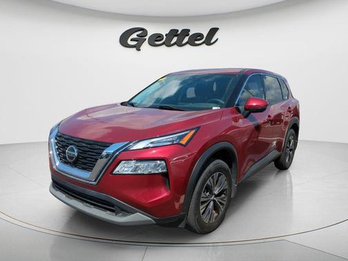 Scarlet Ember Tintcoat 2021 Nissan Rogue SV