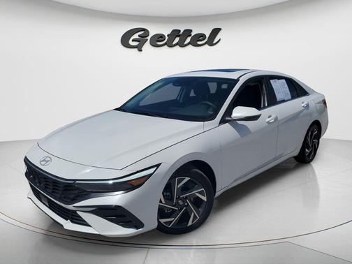 Serenity White 2025 Hyundai ELANTRA HEV Limited