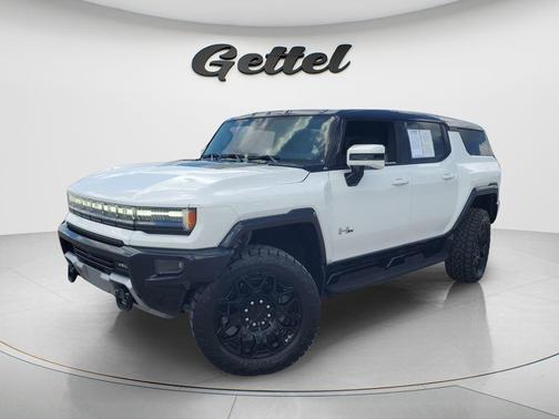 Interstellar White 2025 GMC HUMMER EV SUV 2X