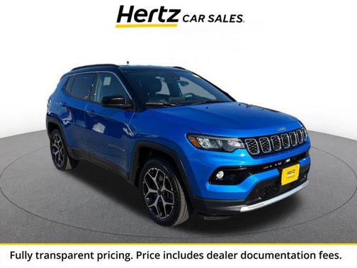 Hydro Blue Pearlcoat 2025 Jeep Compass Limited