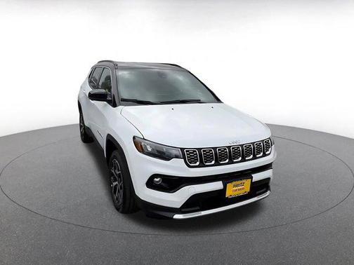 Bright White Clearcoat 2025 Jeep Compass Limited