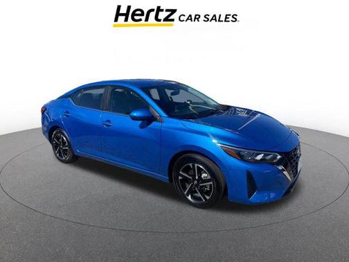 Electric Blue Metallic 2025 Nissan Sentra SV