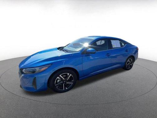 Electric Blue Metallic 2025 Nissan Sentra SV