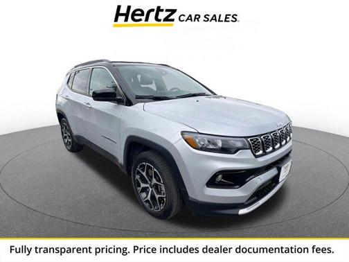 Silver Zynith Metallic Clearcoat 2025 Jeep Compass Limited